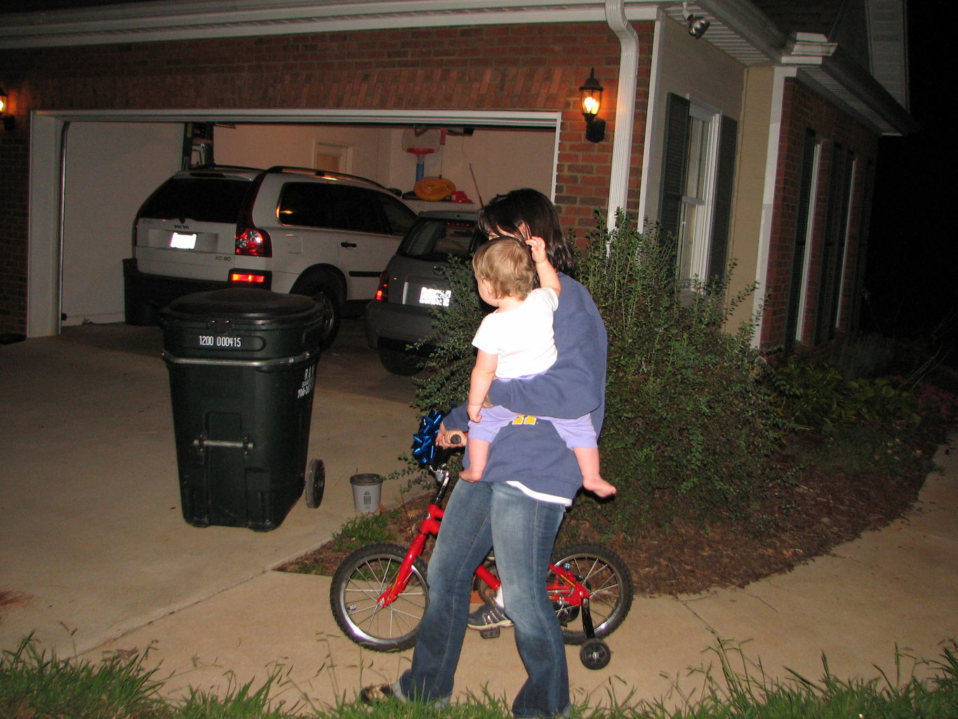 Jame's First Bike Ride