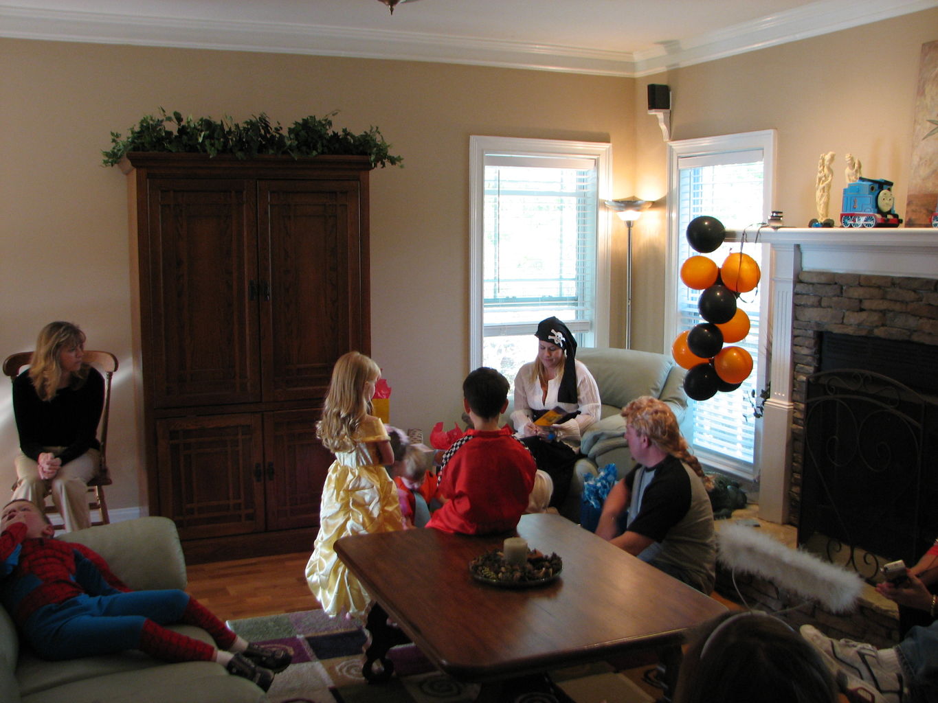 Halloween Party at the Stewarts'