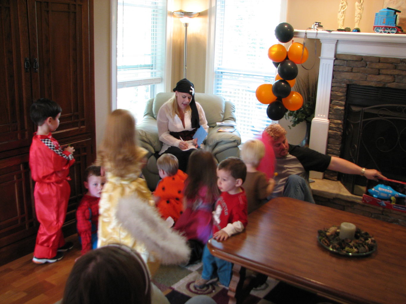 Halloween Party at the Stewarts'