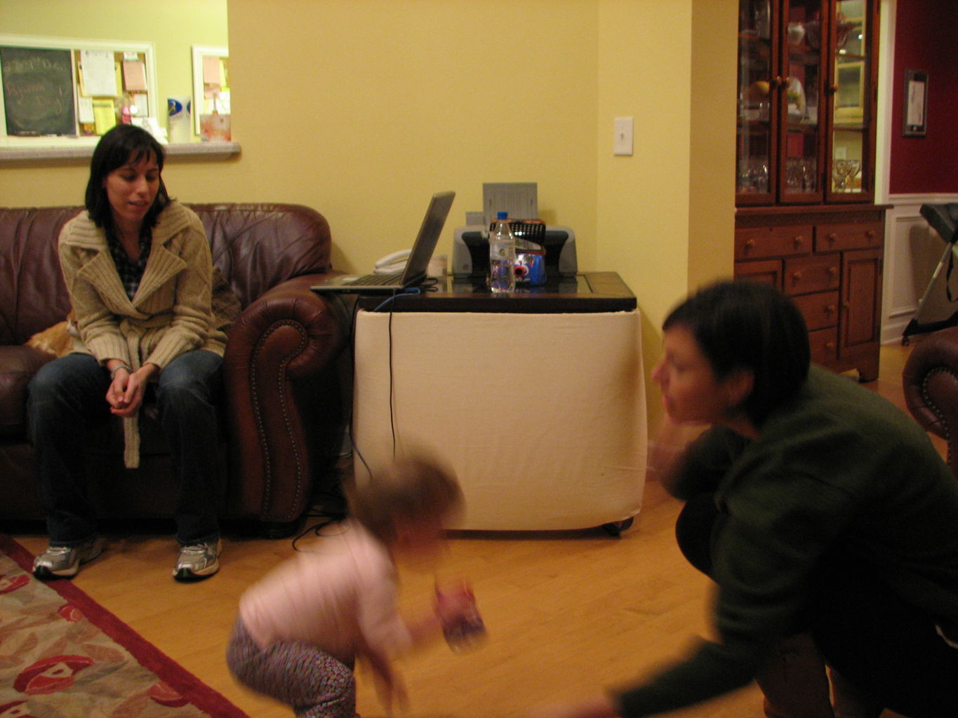 James and Hazel Playing