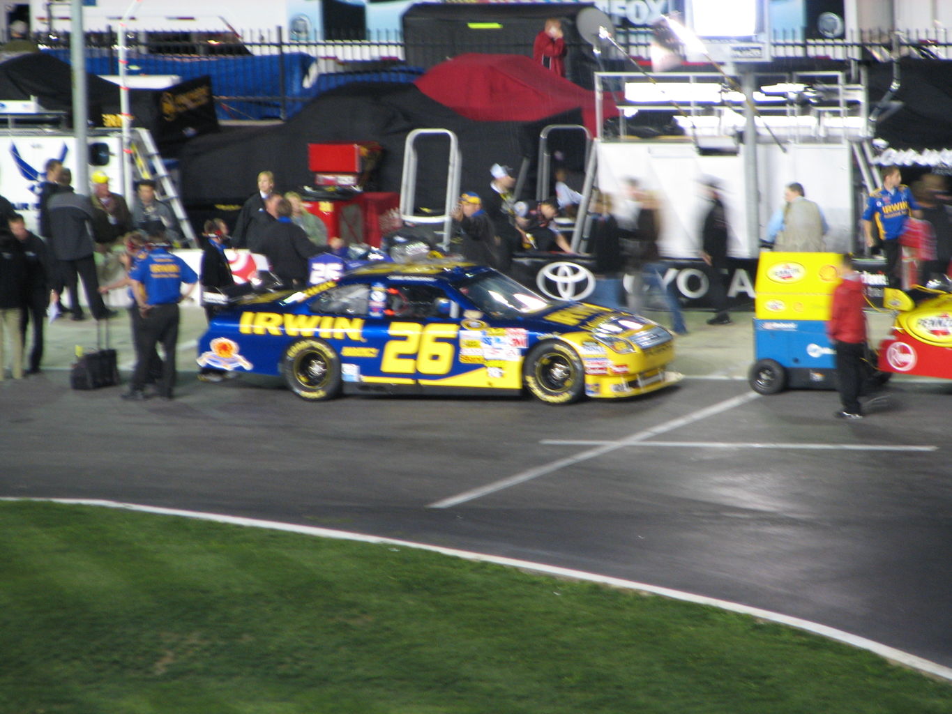 Nascar Qualifying at Atlanta Motor Speedway