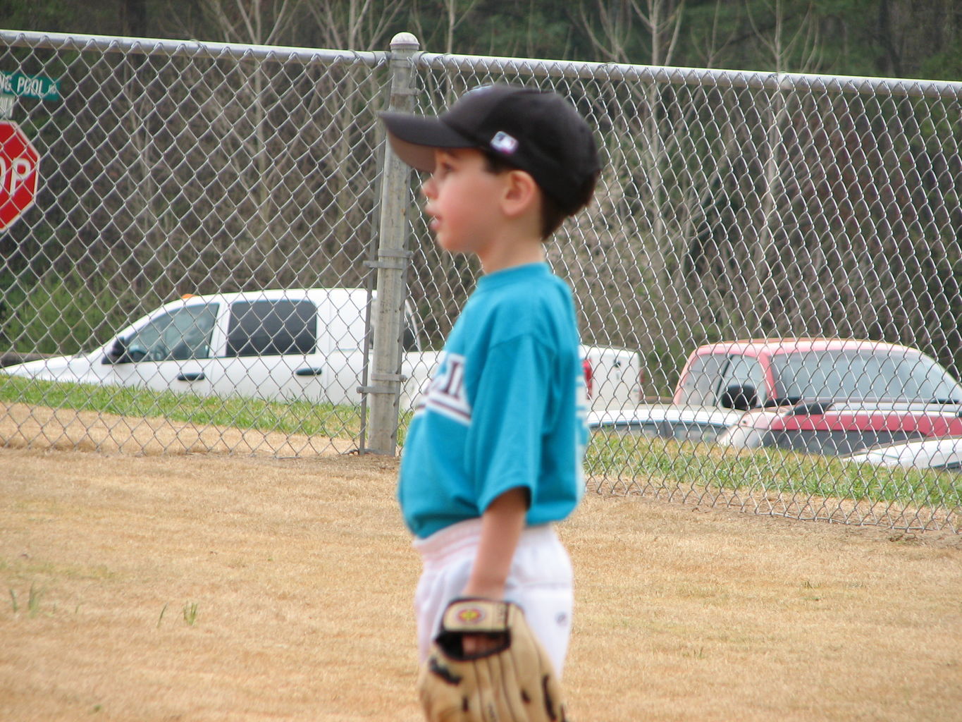 James' First T-Ball Game