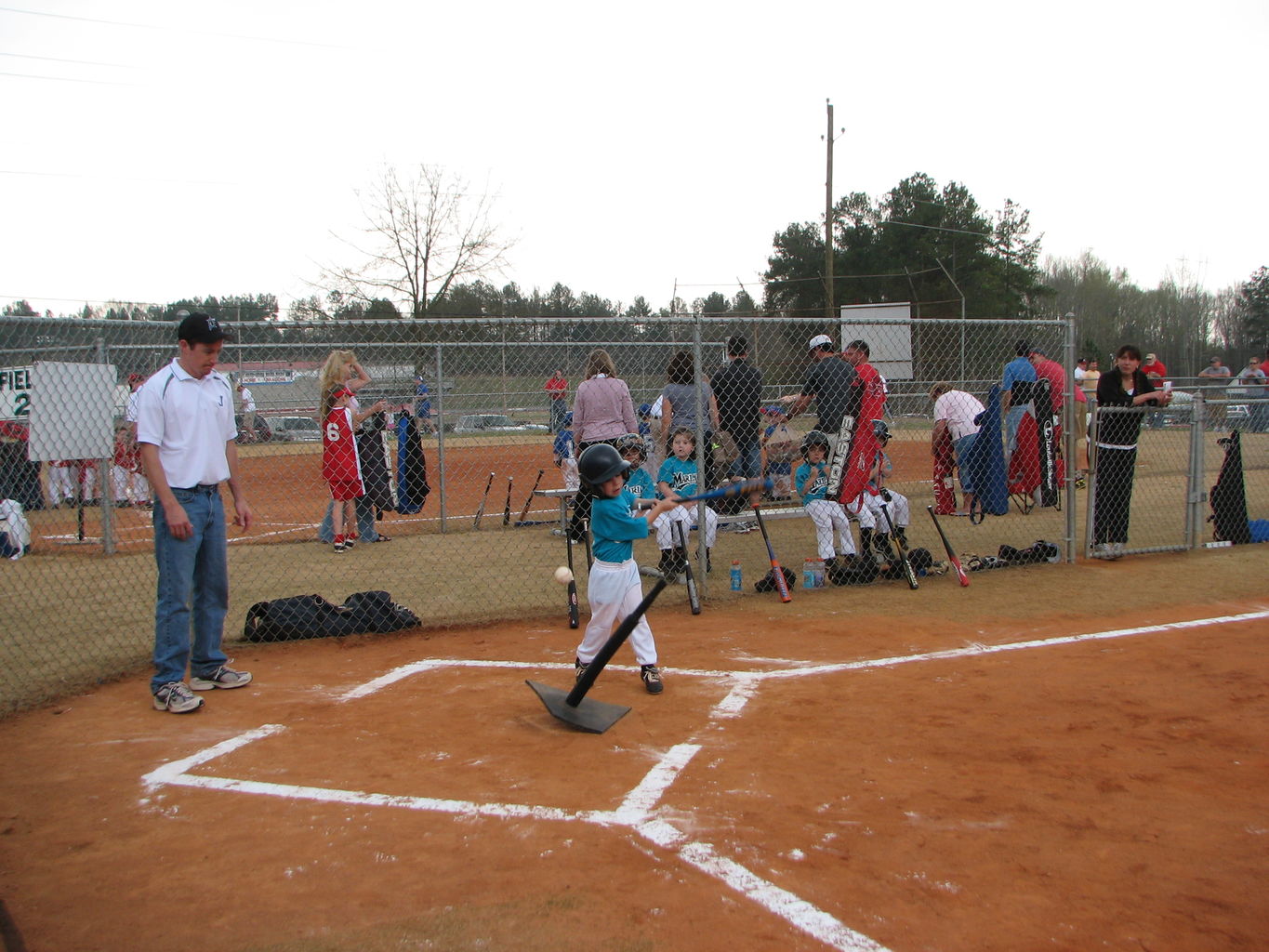 James' First T-Ball Game