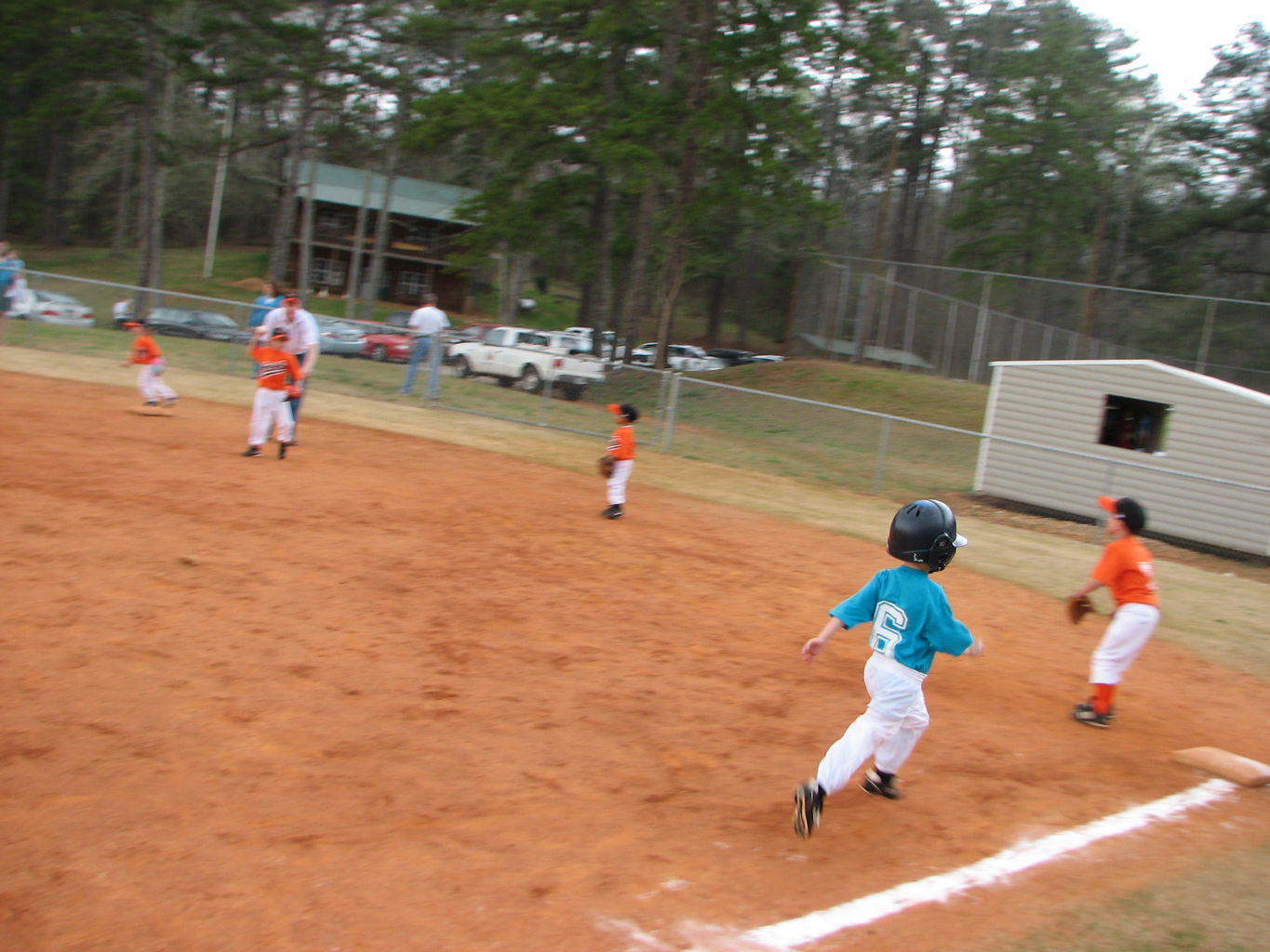 James' First T-Ball Game