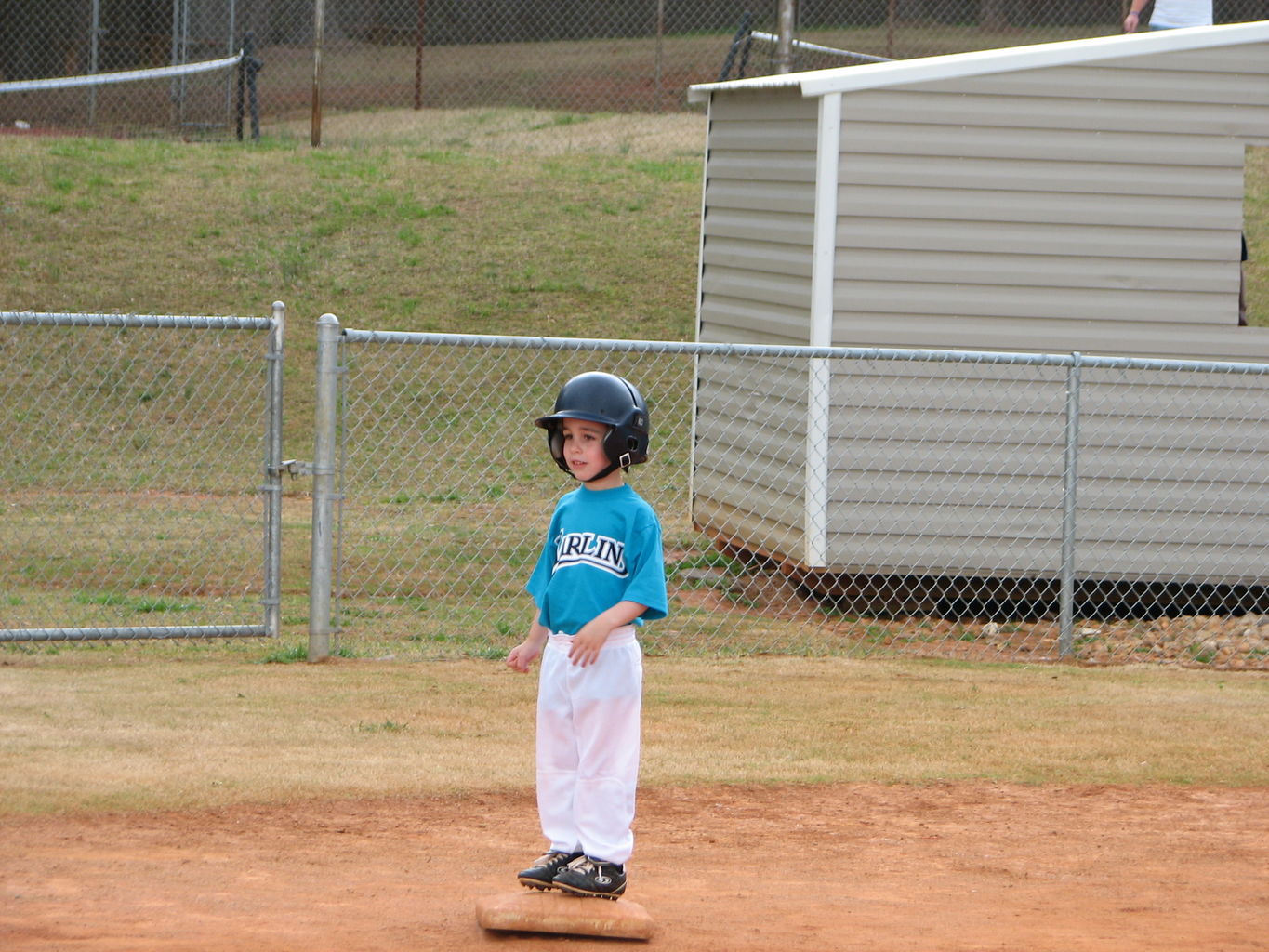 James' First T-Ball Game