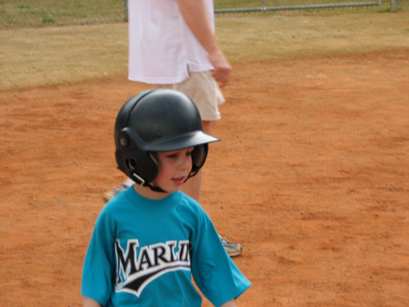 James' First T-Ball Game