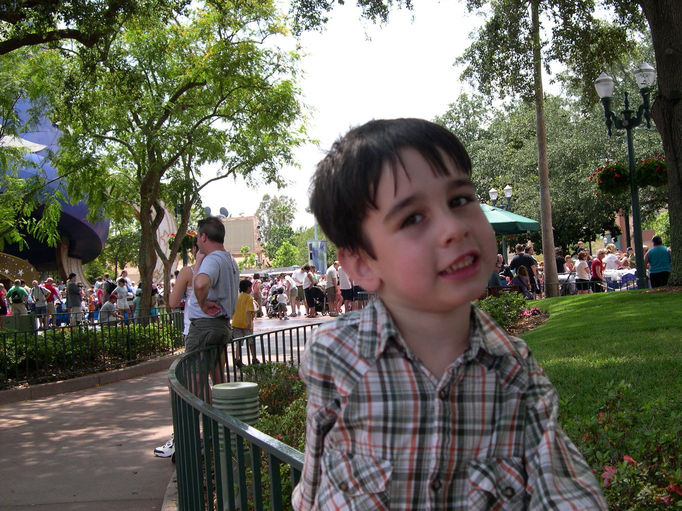 James goes to DisneyWorld