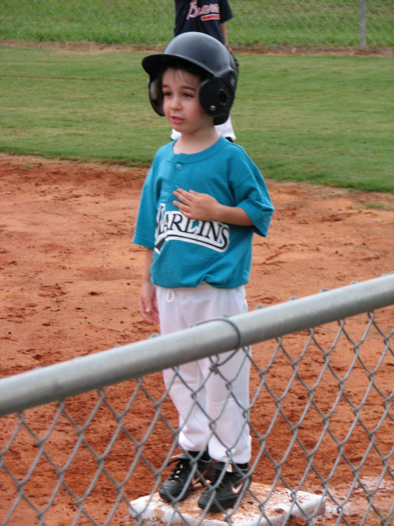 James Softball Practice