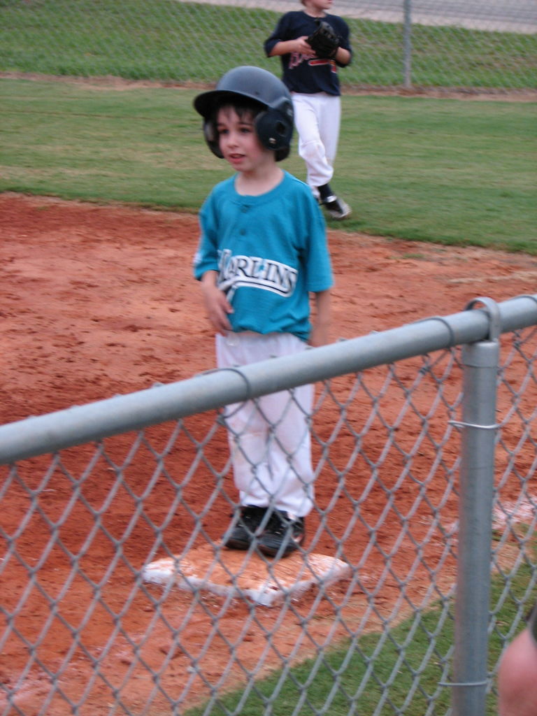 James Softball Practice