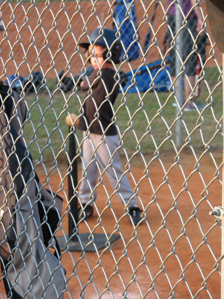 James Softball Practice
