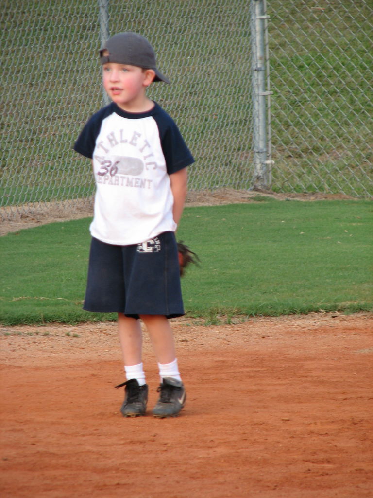 James Softball Practice