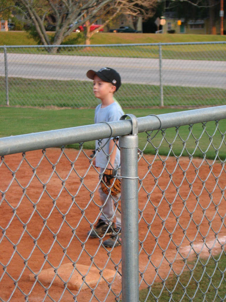 James Softball Practice