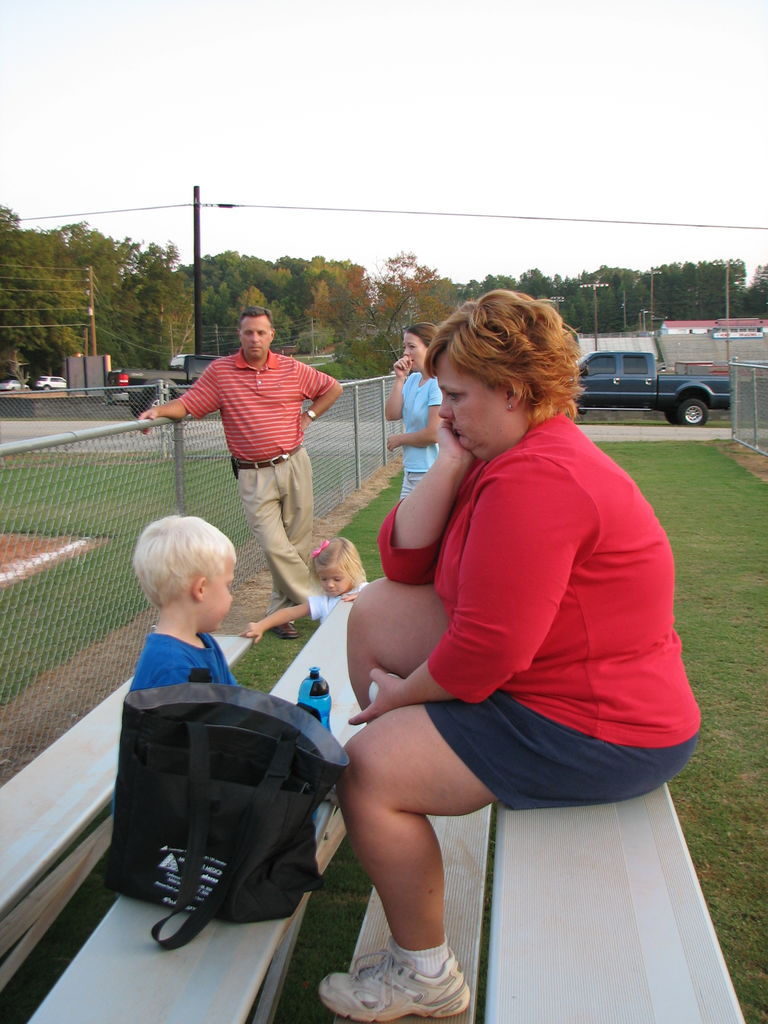 James Softball Practice