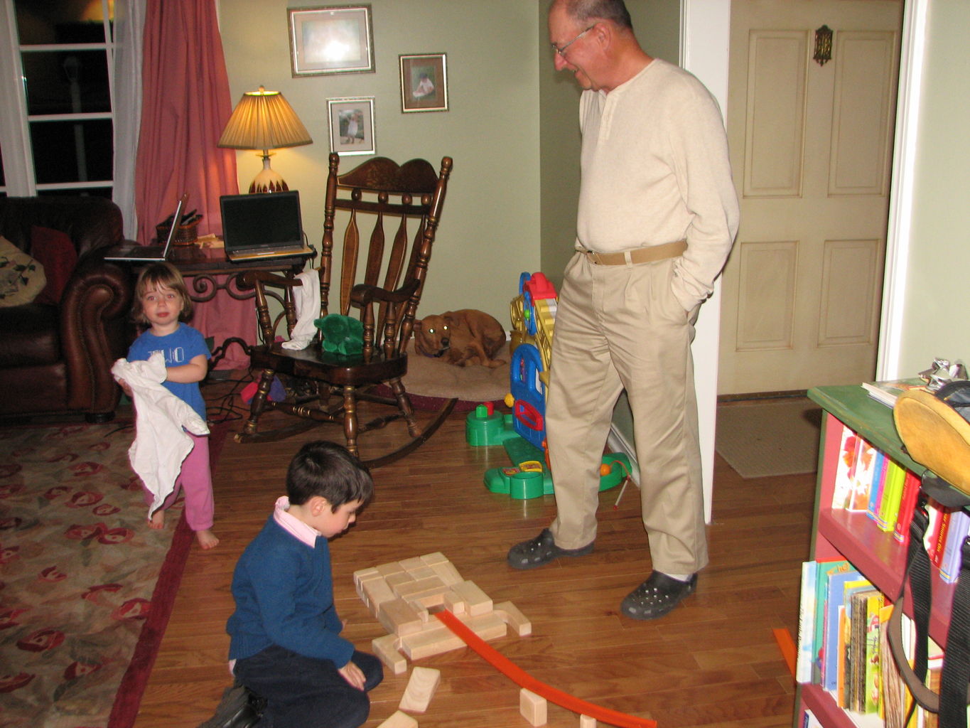 Visit from Bruce