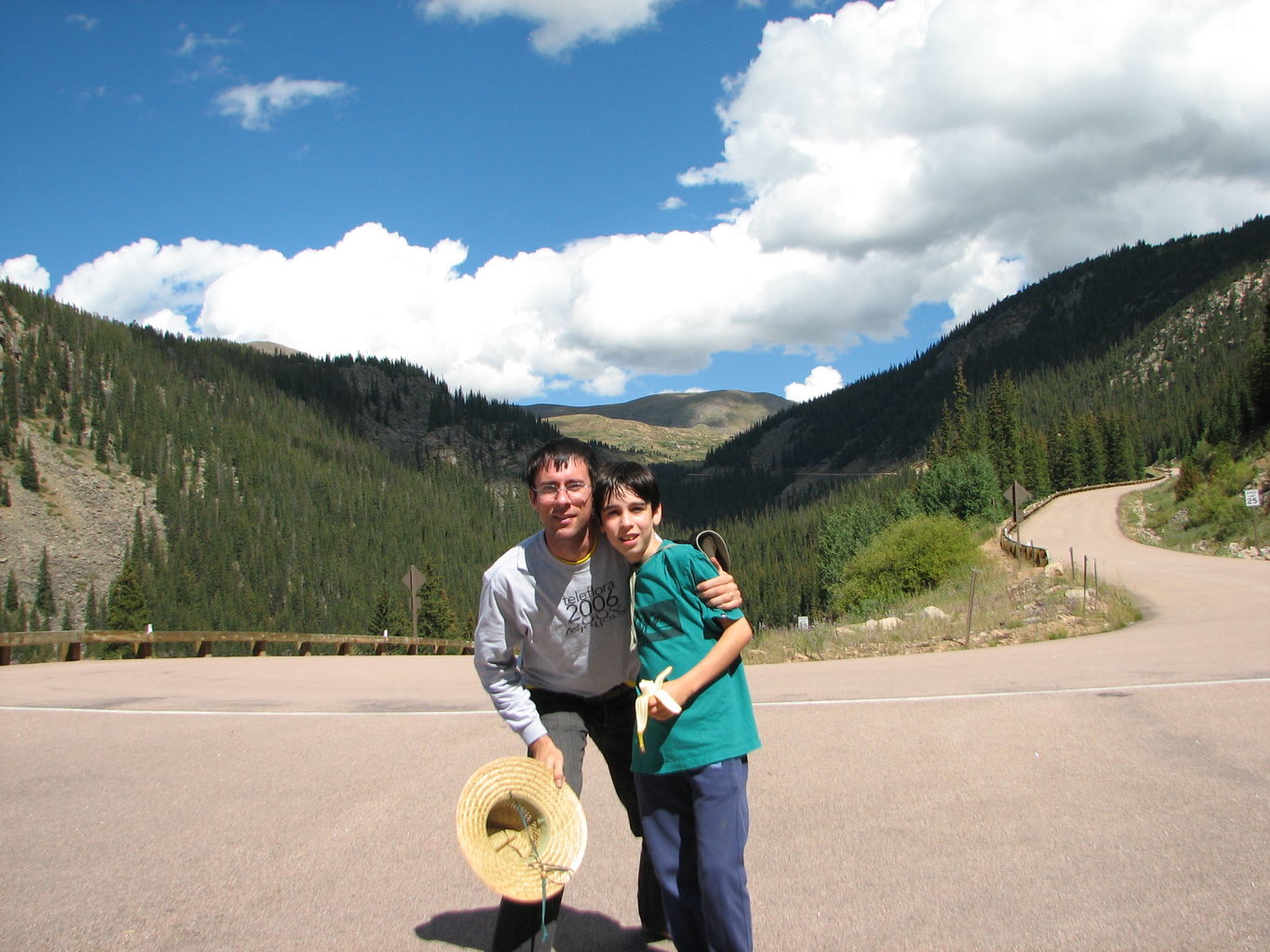 Day 3 of 6 - Mike and James in Colorado