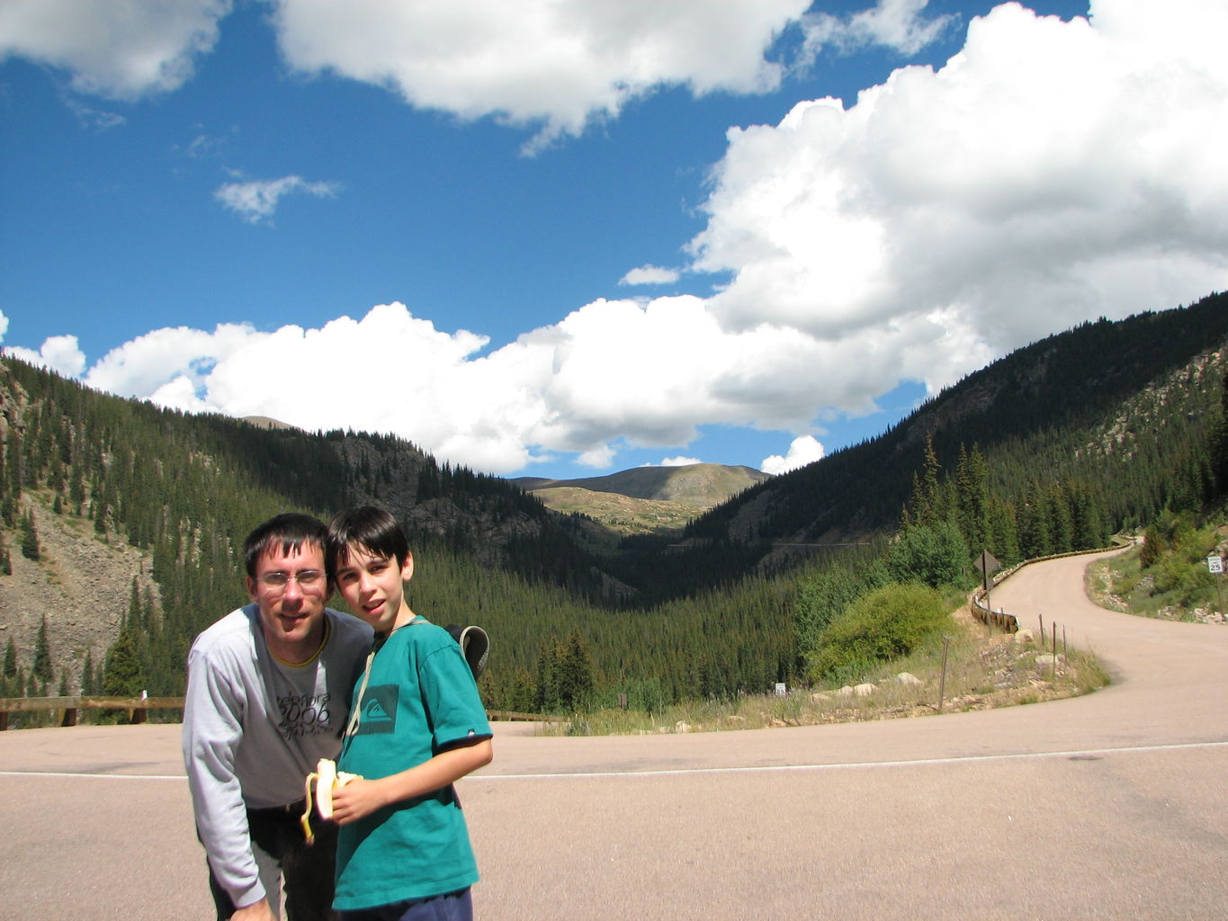Day 3 of 6 - Mike and James in Colorado