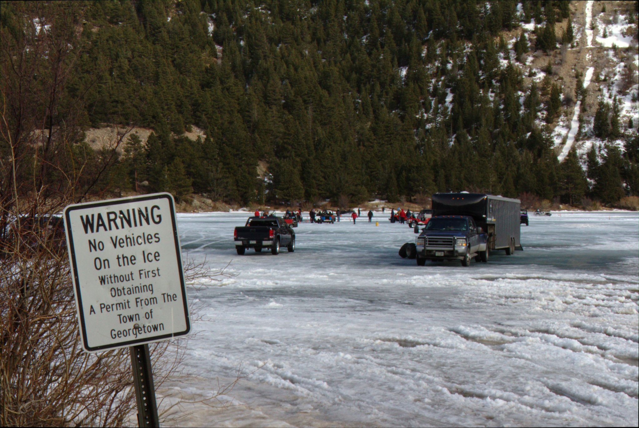 Ice Racing at Georgetown