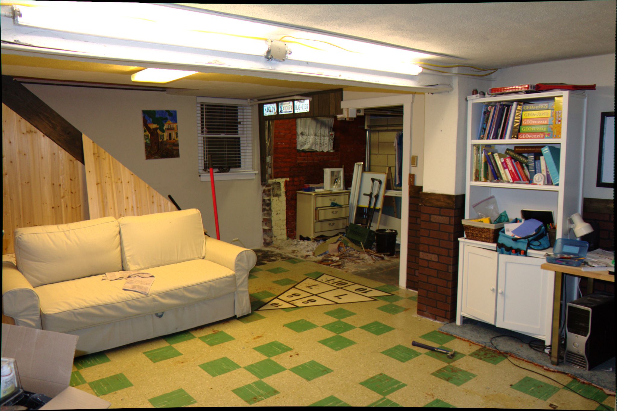 Basement Flooring Project