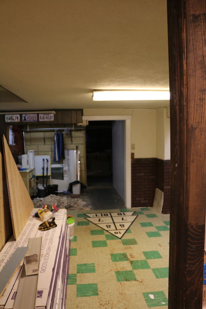 Basement Flooring Project