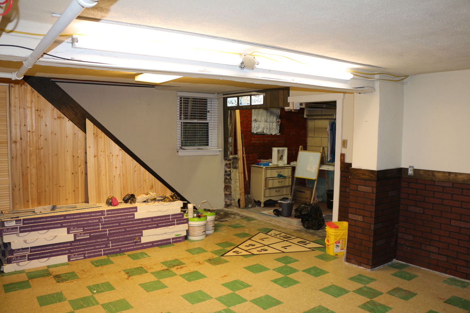 Basement Flooring Project