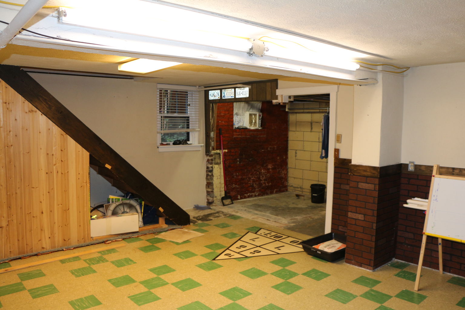 Basement Flooring Project