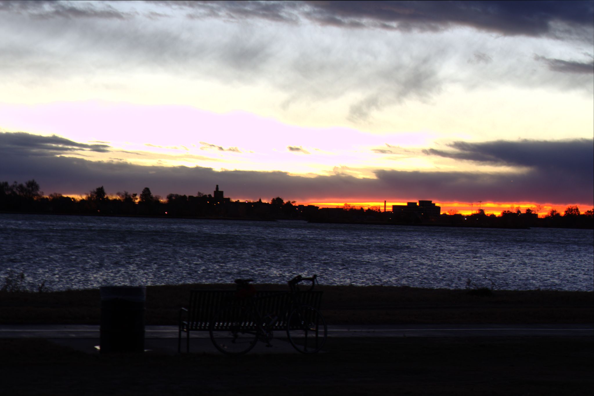 Sunrise at Sloan's Lake