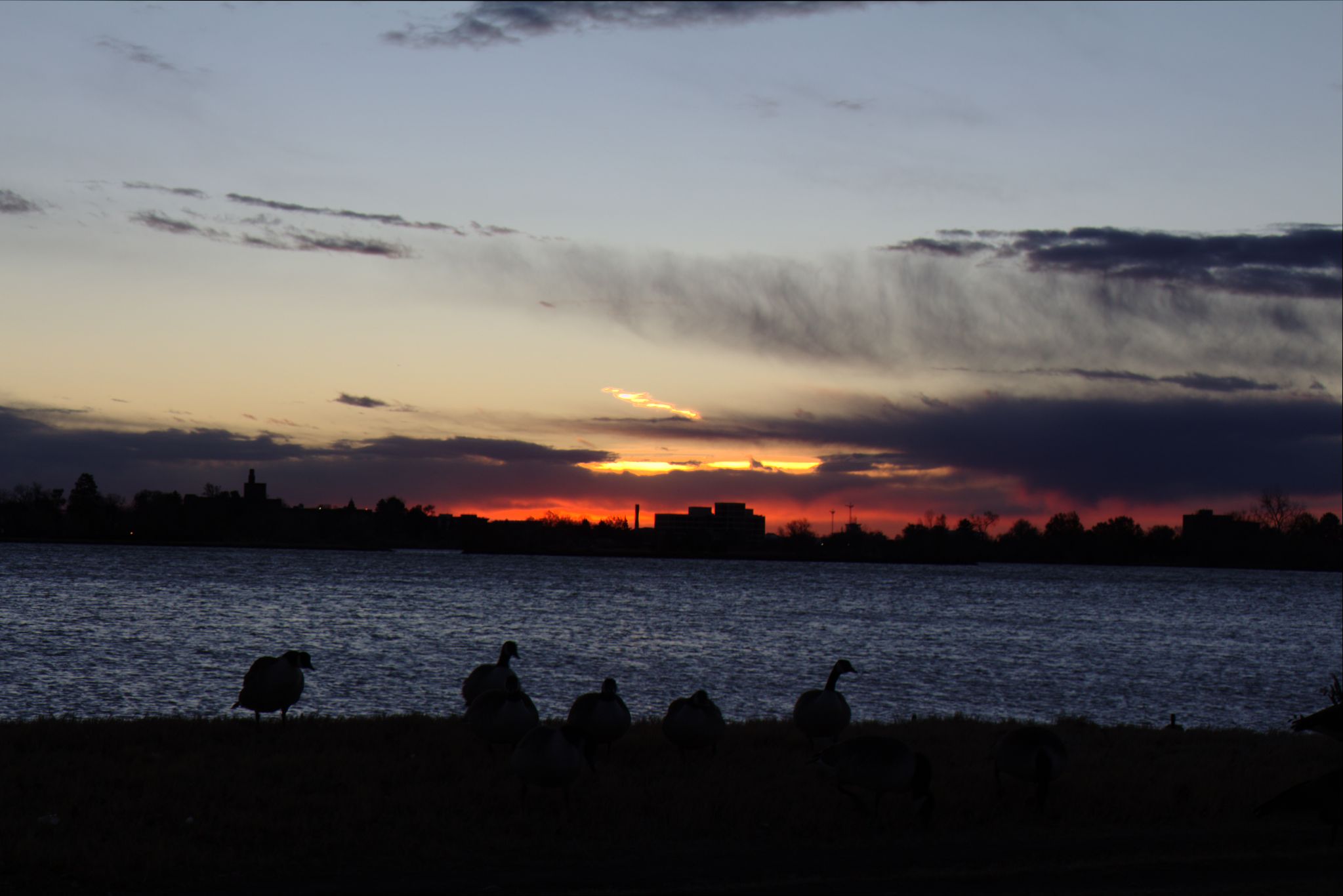 Sunrise at Sloan's Lake