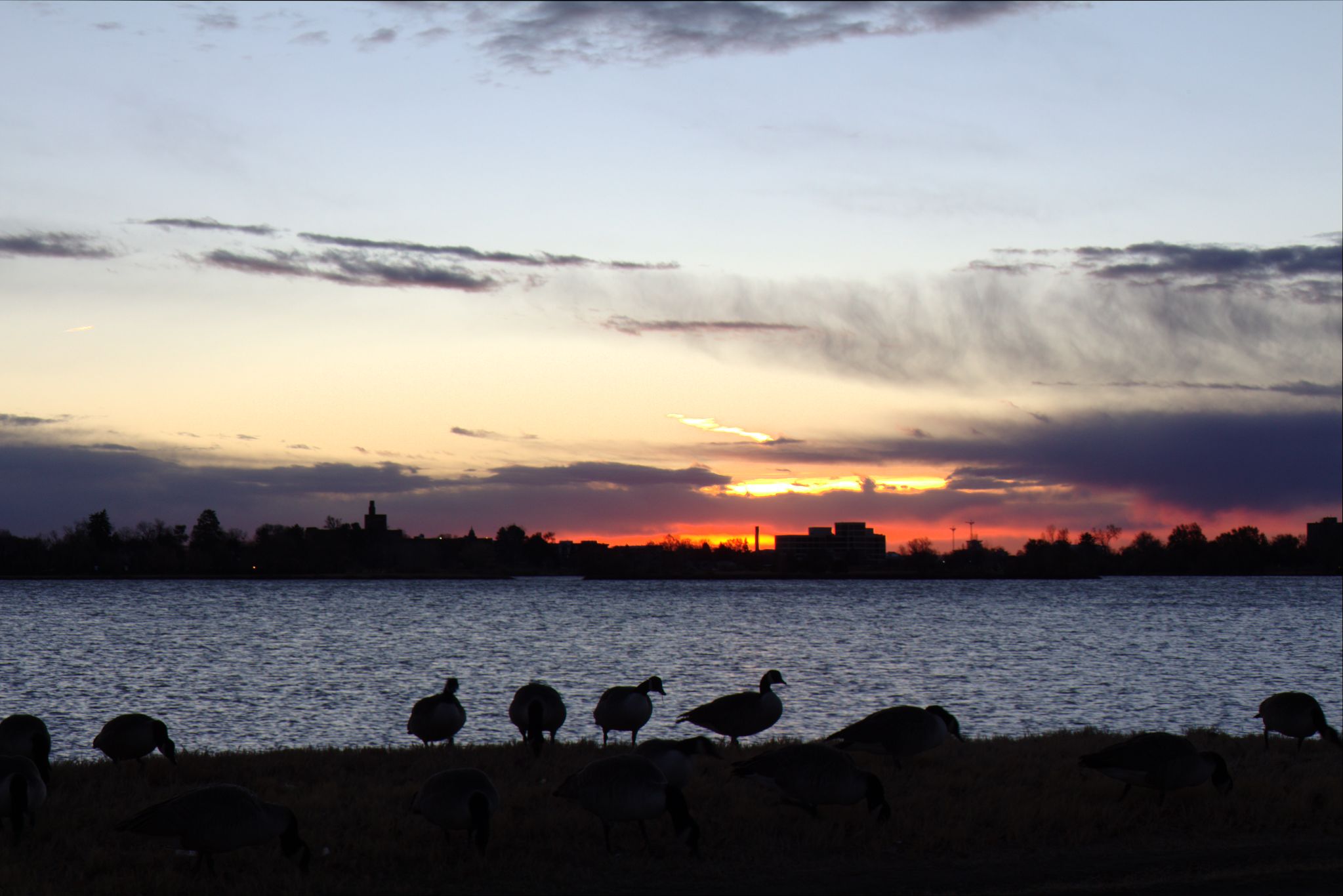 Sunrise at Sloan's Lake