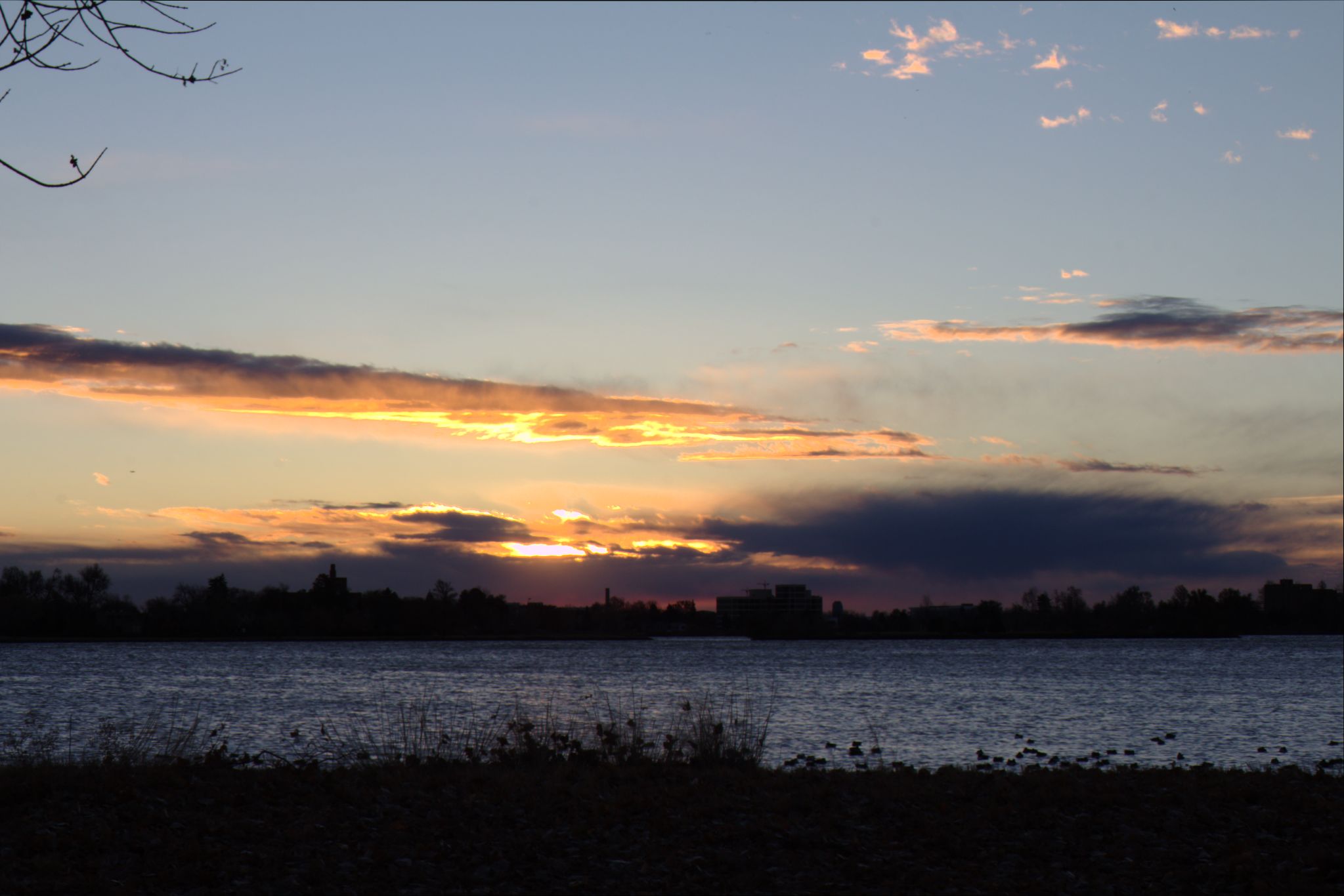 Sunrise at Sloan's Lake