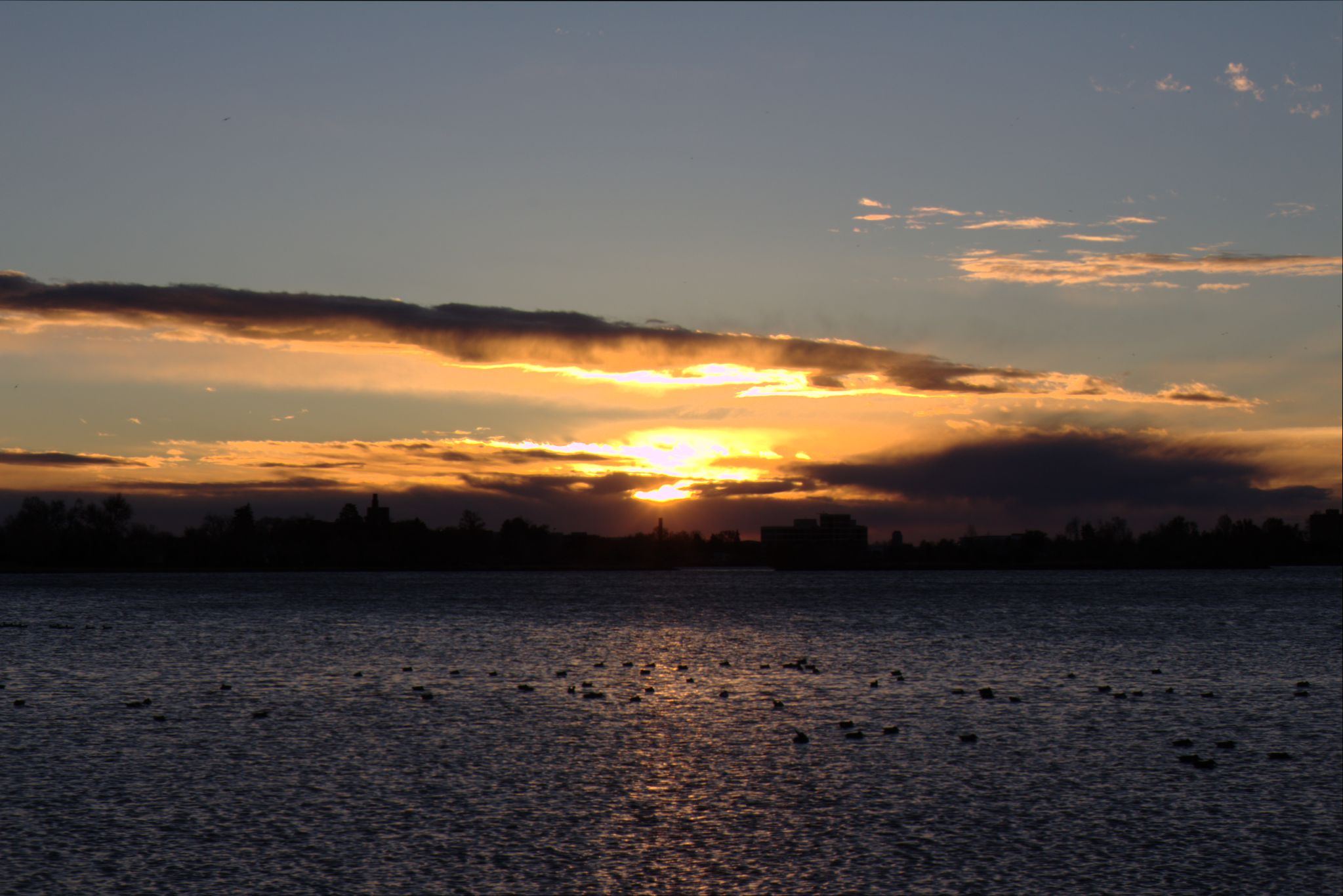 Sunrise at Sloan's Lake