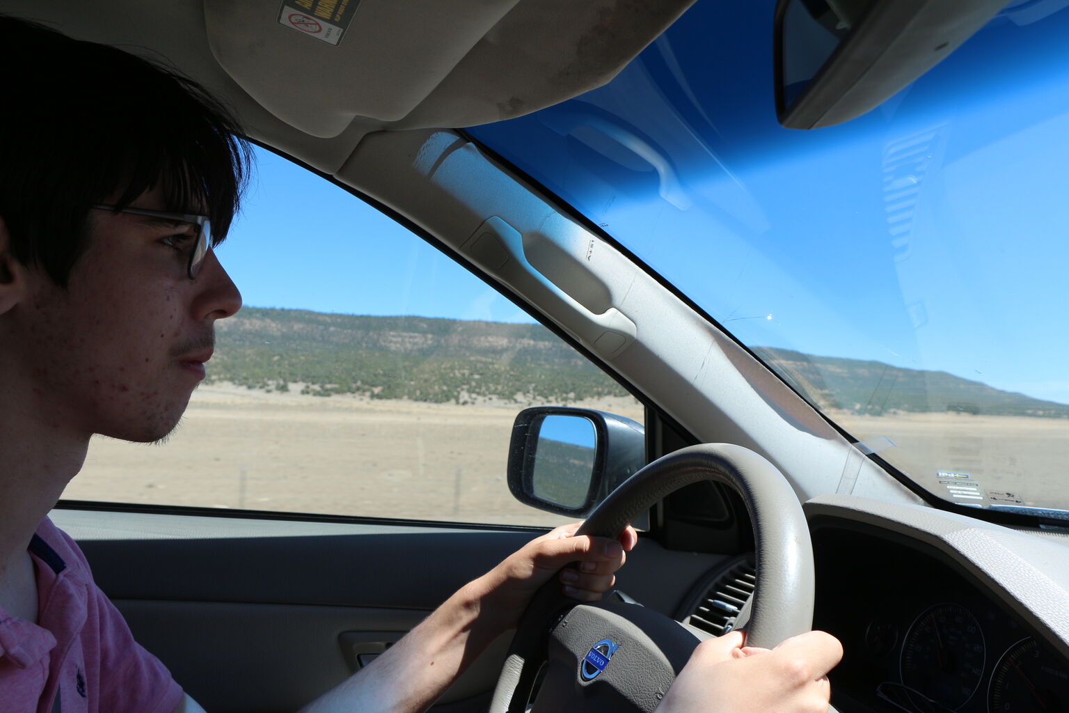 James Driving