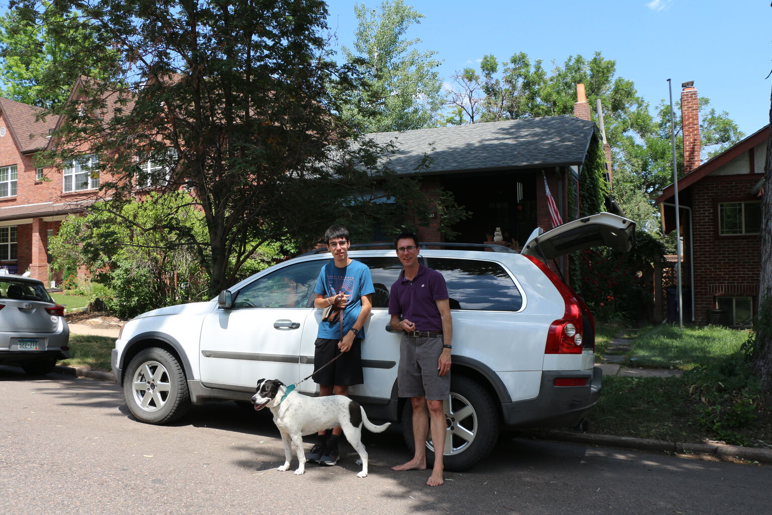 Leaving for Michigan with Daisy!